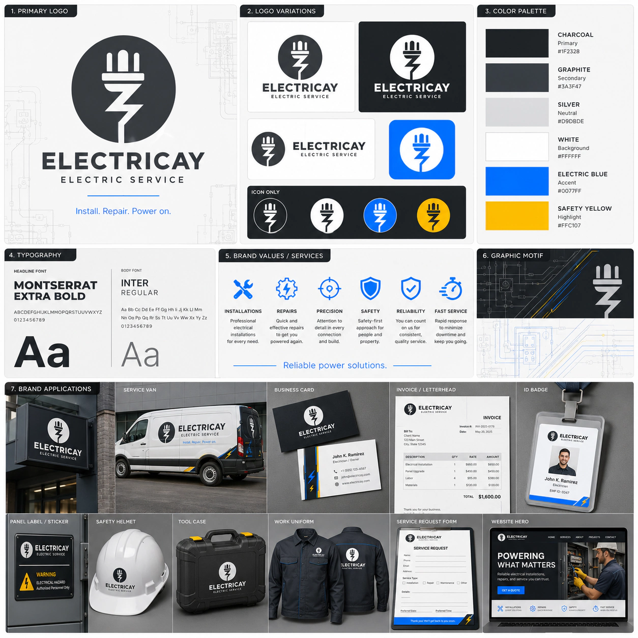 Electricay brending električarskih usluga