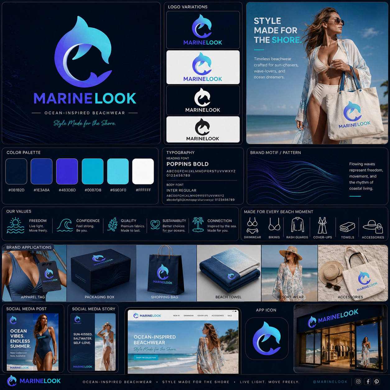 MarineLook brending opreme za plažu