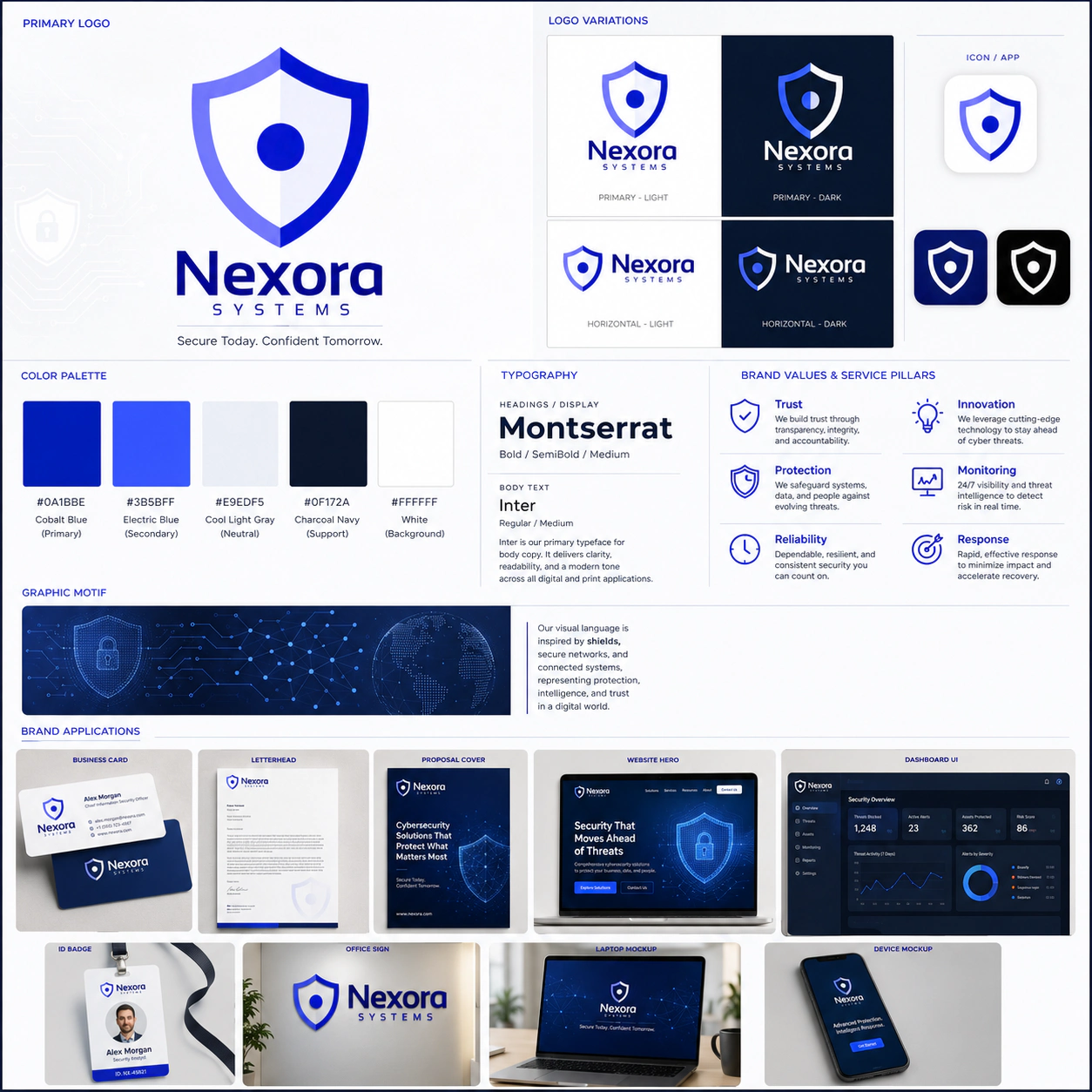Nexora cybersecurity brending