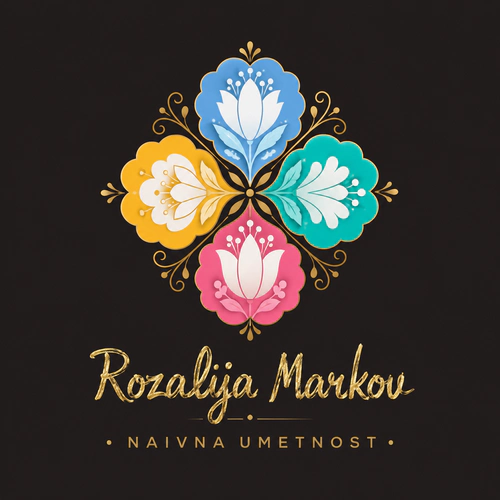 Rozalija Markov amblem za umetnički katalog