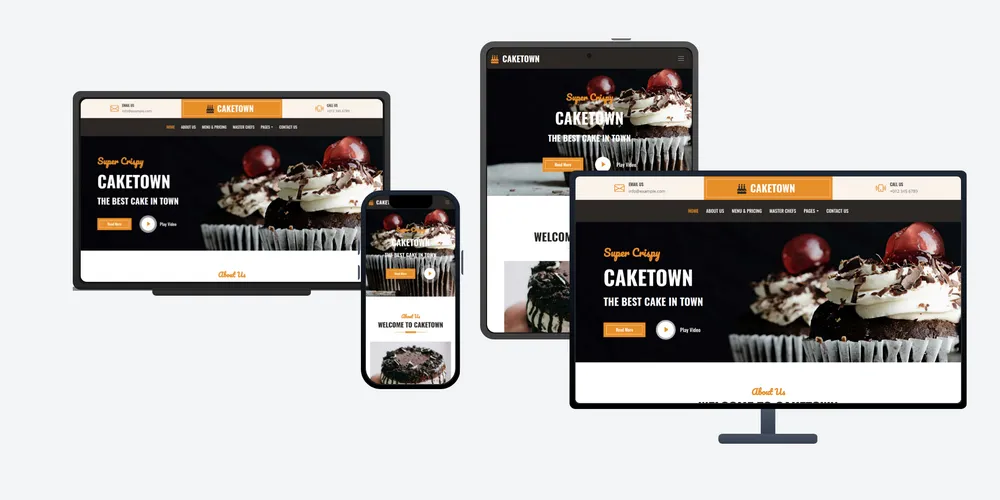 Caketown veb sajt za poslastice