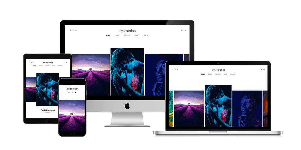 Photorobot photography portfolio veb sajt